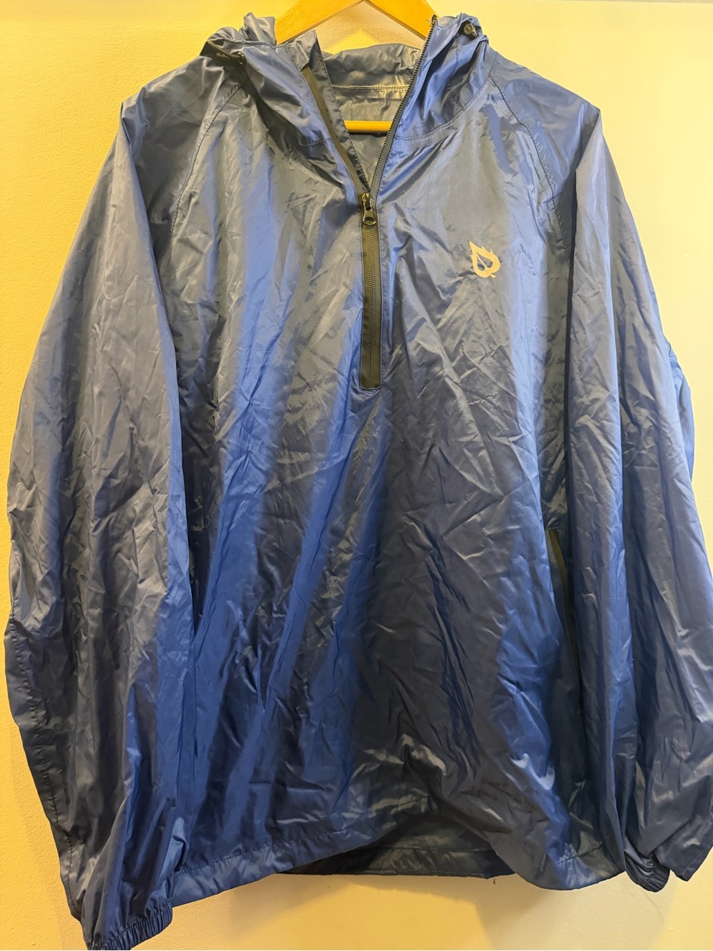 Baleaf Blue Hooded Lightweight Windbreaker Pullover